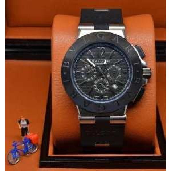 大活躍　BVLGARI ブルガリ クオーツ ムーブメント  実用性ある男性用腕時計  3色可選.213.