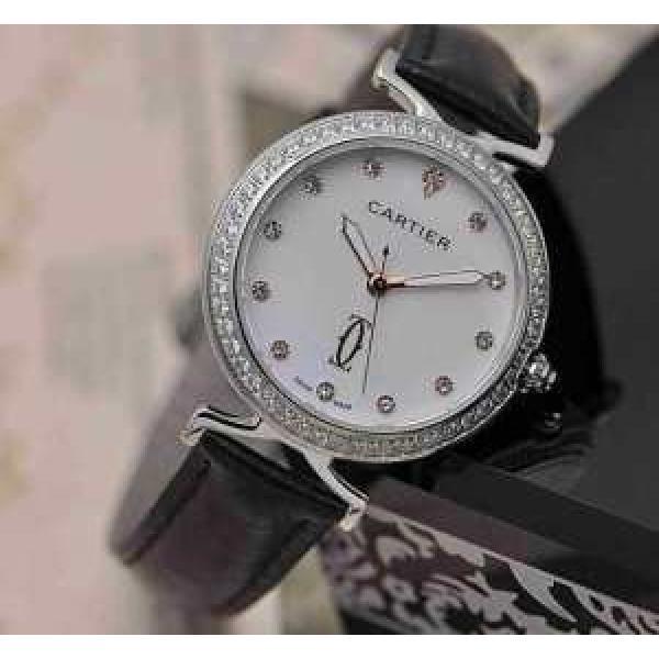 抜群の雰囲気が作れる! 2015 CARTIER カルティエ サファイヤクリスタル風防 腕時計 6色可選 211350.199.