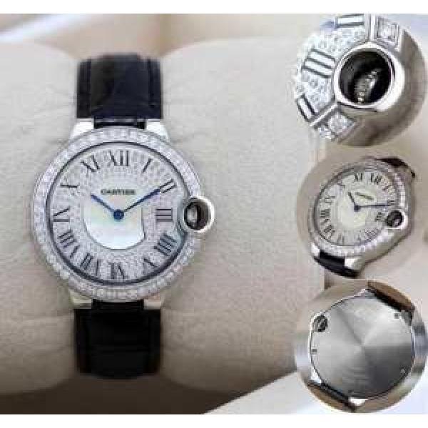完売品！ 2026 CARTIER カルティエ サファイヤクリスタル風防 35mm 女性用腕時計 7色可選 2203800.199.