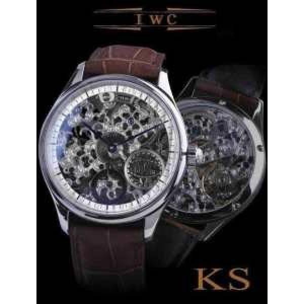 2015 人気が爆発 IWC インターナショナルウォッチ カン 透かし彫りムーブメント 男性用腕時計 2色可選.209.
