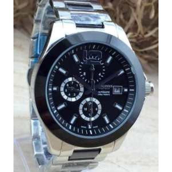 【激安】 2026 LONGINES ロンジン 機械式（自動巻き） ステンレス セラミック 男性用腕時計  2色可選.409.