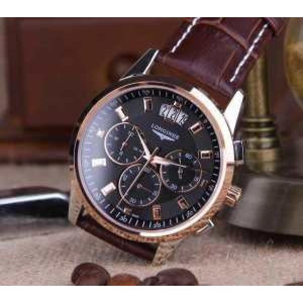 値下げ！ 2026 LONGINES ロンジン ミネラルガラス 輸入?クオーツ?ムーブメント 男性用腕時計 5色可選.409.