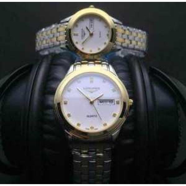 めちゃくちゃお得  2026 LONGINES ロンジン サファイヤクリスタル風防 輸入?クオーツ?ムーブメント 恋人腕時計 5色可選.409.