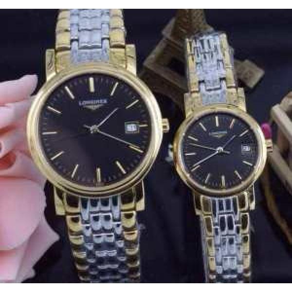 完売品！ 2026 LONGINES ロンジン サファイヤクリスタル風防 クオーツ 恋人腕時計 9色可選.409.
