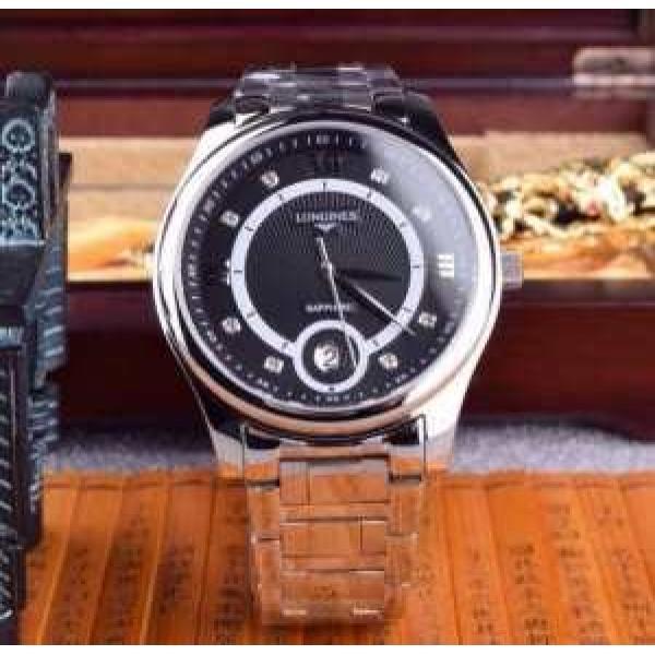 大人のおしゃれに  2026 LONGINES ロンジン ダイヤベゼル 男性用腕時計.409.