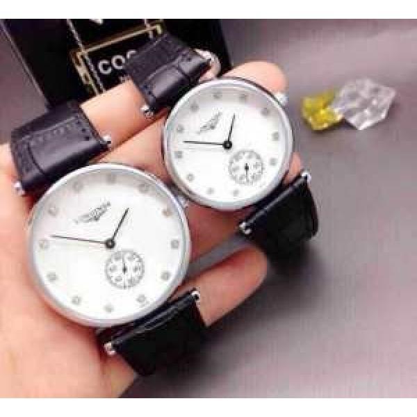 2026 個性派  LONGINES ロンジン クオーツ?ムーブメント 恋人腕時計 5色可選.409.