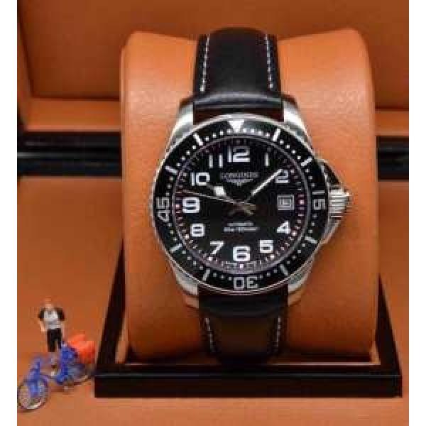 上質 大人気！ 2026 LONGINES ロンジン 機械式（自動巻き）ムーブメント サファイヤクリスタル風防 男性用腕時計.409.
