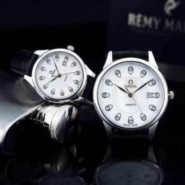 超レア  2026 OMEGA オメガ サファイヤクリスタル風防 ダイヤベゼル 恋人腕時計 4色可選.194.