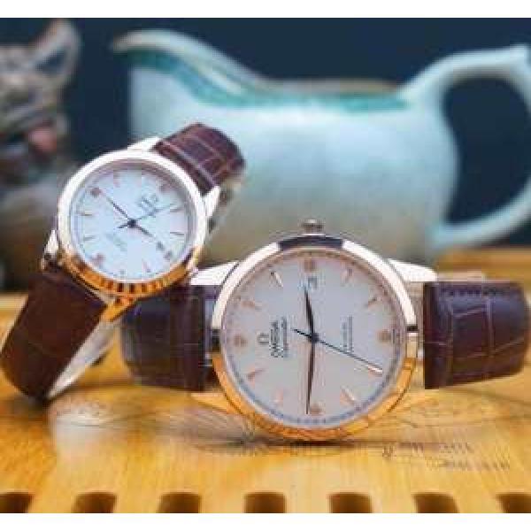 高級感溢れるデザイン 2025 OMEGA オメガ クオーツ?ムーブメント サファイヤクリスタル風防 恋人腕時計 6色可選.194.