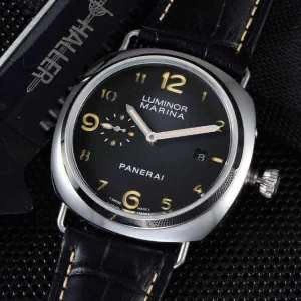 人気が爆発  2026 PANERAI パネライ  機械式（自動巻き）ムーブメント ステンレス 男性用腕時計 6色可選.211.