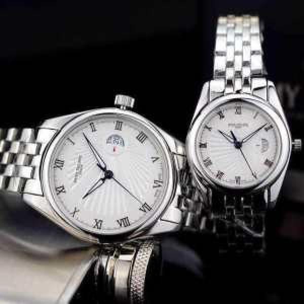 2026 ◆モデル愛用◆  Patek Philippe パテックフィリップ スイスムーブメント サファイヤクリスタル風防 恋人腕時計 2色可選.206.