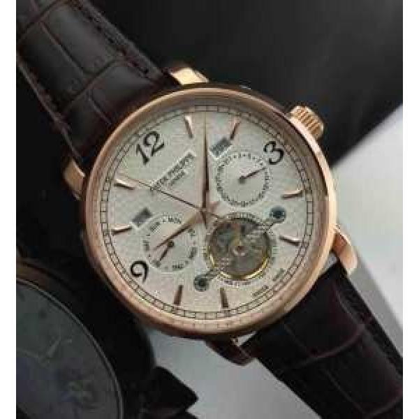 注目のアイテム 2026 Patek Philippe パテックフィリップ 5針クロノグラフ 男性用腕時計 6色可選.206.