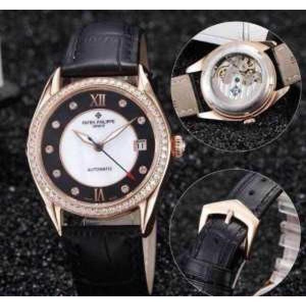 2026 人気 ランキング  Patek Philippe パテックフィリップ サファイヤクリスタル風防 機械式（自動巻き）ムーブメント 女性用腕時計 8色可選.206.