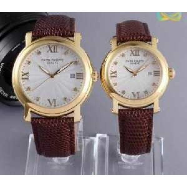 ファション性の高い 2026 Patek Philippe パテックフィリップ 3針クロノグラフ 恋人腕時計 スイスムーブメント 4色可選.206.