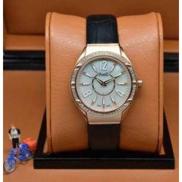 SALE開催 2026  PIAGET ピアジェ スイスムーブメント サファイヤクリスタル風防 夜光効果 ダイヤベゼル 女性用腕時計 6色可選.185.