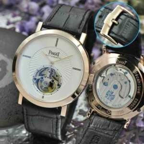 人気商品  2026 PIAGET ピアジェ 透かし彫りムーブメント Tourbillon トゥールビヨン 男性用腕時計 4色可選.185.