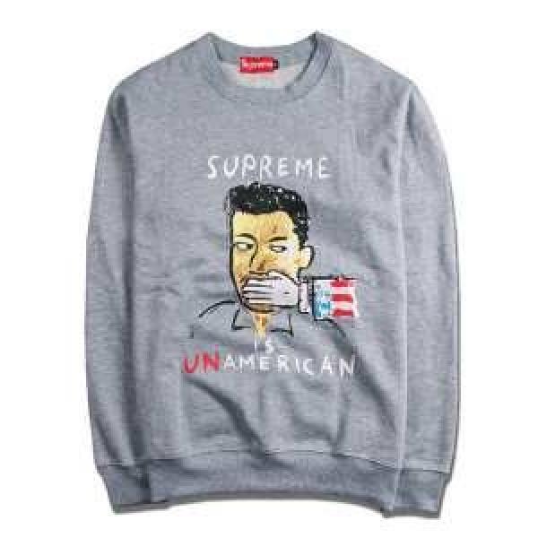 2026春夏 スタイルアップ効果 SUPREME シュプリーム プルオーバーパーカー 2色可選