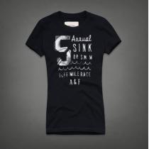 シンプルでお手軽なアバクロンビー&フィッチ伸縮性の高い半袖Tシャツ