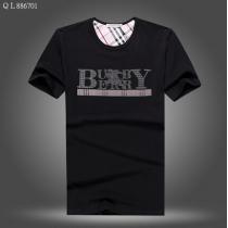 バーバリー 半袖Tシャツ メンズ、紳士服 ダークブラウン ブラック ホワイト 全3色