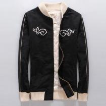秋冬新品エヴィス スーパーコピー男性服富士山柄長袖ジャケット
