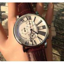 希少 2026 CARTIER カルティエ  ステンレス 女性用腕時計 6針クロノグラフ 4色可選 2202621.199.