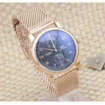 一味違うケーブル編みが魅力満点 2026 IWC インターナショナルウォッチ カン 夜光効果 男性用腕時計 2色可選.209.