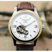 売れ筋！ 2026 LONGINES ロンジン 機械式（自動巻き）ムーブメント 夜光効果 サファイヤクリスタル風防 男性用腕時計 6色可選.409.