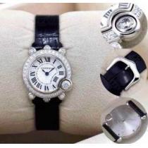 プレゼント カルティエ　CARTIER ダイヤベゼル 3針クロノグラフ クオーツ?ムーブメント 女性用腕時計 5色可選.199.