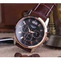 値下げ！ 2026 LONGINES ロンジン ミネラルガラス 輸入?クオーツ?ムーブメント 男性用腕時計 5色可選.409.