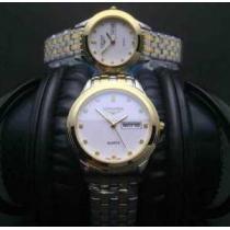 めちゃくちゃお得  2026 LONGINES ロンジン サファイヤクリスタル風防 輸入?クオーツ?ムーブメント 恋人腕時計 5色可選.409.