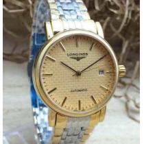 最旬アイテム 2026 LONGINES ロンジン サファイヤクリスタル風防 機械式（自動巻き）ムーブメント 男性用腕時計 2色可選.409.