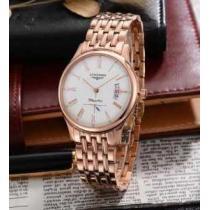 大特価  2026 LONGINES ロンジン 日付表示 男女兼用腕時計 3色可選.409.