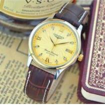 プレゼントに 2026 LONGINES ロンジン 機械式（自動巻き） 男性用腕時計 7色可選.409.