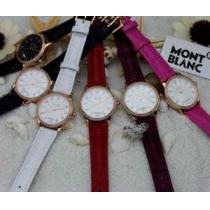 美品！ 2026 MONTBLANC モンブラン 輸入?クオーツ?ムーブメント ダイヤベゼル 女性用腕時計 サファイヤクリスタル風防 6色可選.214.