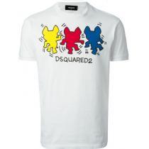 2026新品DSQUARED2ディースクエアード偽物男性半袖Tシャツ ファッションTシャ