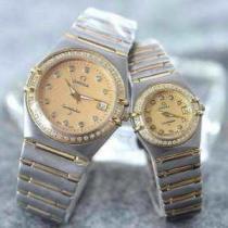 お買得 2026 OMEGA オメガ ミネラルガラス ダイヤベゼル 恋人腕時計.194.