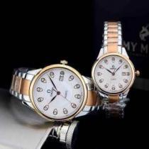 大人のおしゃれに  2026 OMEGA オメガ サファイヤクリスタル風防 ダイヤベゼル 男性用腕時計 4色可選.194.