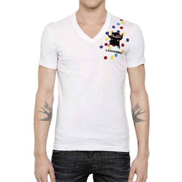 ディースクエアードコピー品激安男性半袖Tシャツ ファッションTシャツ
