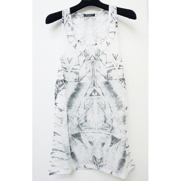 BALMAINバルマンコピー品激安プリントタンクトップ