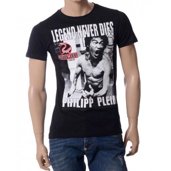 フィリッププレインPHILIPP PLEINコピー通販ブルースリープリントTシャツ