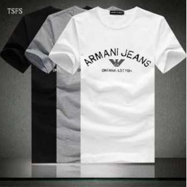 2026春夏 ブランド コピー　ARMANI アルマーニ 半袖Tシャツ 超レア 3色可選
