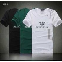 2026春夏ブランド コピー 安心　 ARMANI アルマーニ 半袖Tシャツ 3色可選