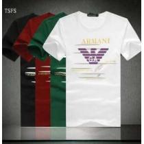 おしゃれに 美品　2026春夏 ARMANI アルマーニ 半袖Tシャツ 4色可選