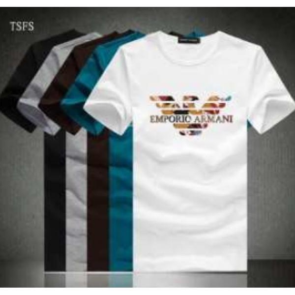 存在感があった ブランド服コピー　2026春夏 ARMANI アルマーニ 半袖Tシャツ 5色可選
