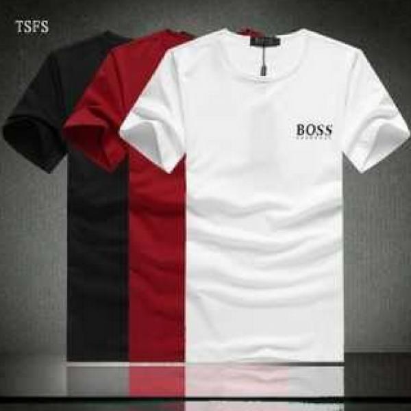最旬アイテム　偽ブランド 2026春夏 HUGO BOSS ヒューゴボス 半袖Tシャツ 3色可選