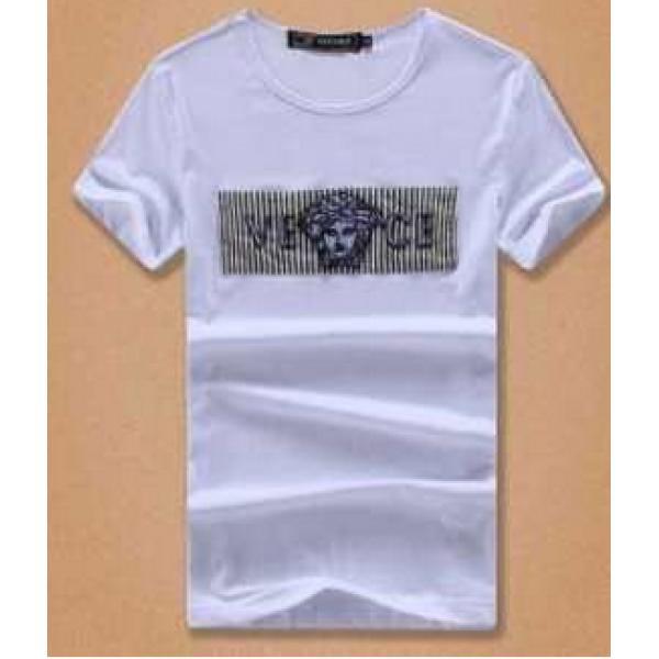 ★安心★追跡付 2026春夏 VERSACE 激安販売　ヴェルサーチ 半袖Tシャツ 2色可選