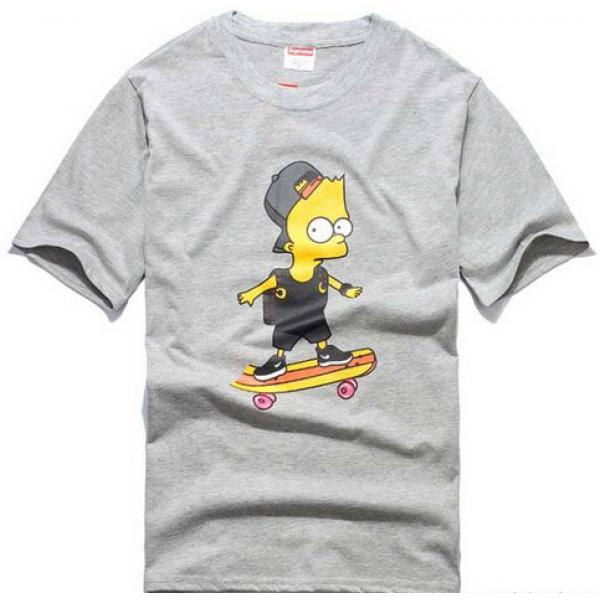 SUPREME シュプリームコピー品激安 半袖 Tシャツ 2色可選 カップルペアルック