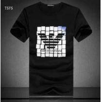 耐久性があった　編みが魅力満点 2026春夏 ARMANI アルマーニ 半袖Tシャツ 4色可選
