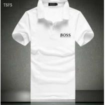 カッコイイ　希少 2026春夏 HUGO BOSS ヒューゴボス 偽ブランド　半袖ポロシャツ 2色可選