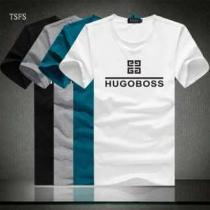 着心地満点　コピー商品　2026春夏 HUGO BOSS ヒューゴボス 半袖Tシャツ 4色可選